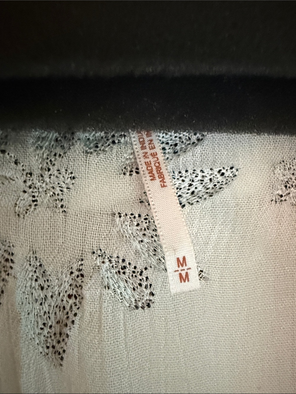 Free People White Maxi Dress with Black Floral Embroidery - Picture 4 of 6